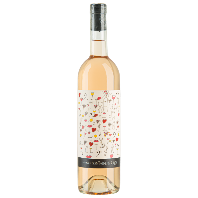 Certitude Rosé - Lauréat Trophée Savoir-Faire Vigneron Vauclusien - 75cl