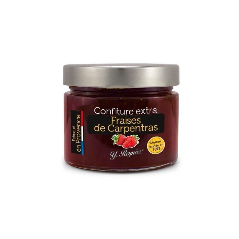 Confiture Extra de Fraises de Carpentras - Y Reynier 315 g