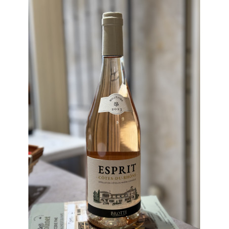 ESPRIT Côtes-du-Rhône Rosé 2023 - Élégance et Savoir-Faire