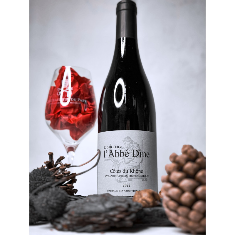 Côtes du Rhône Rouge 2022 - Domaine de l'Abbé Dîne - Millésime unique