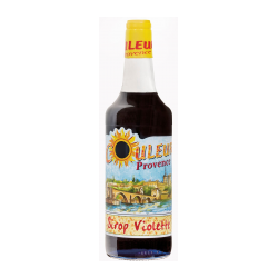 Sirop PUR SUCRE à la Violette 70 cl - Saveur Florale Authentique