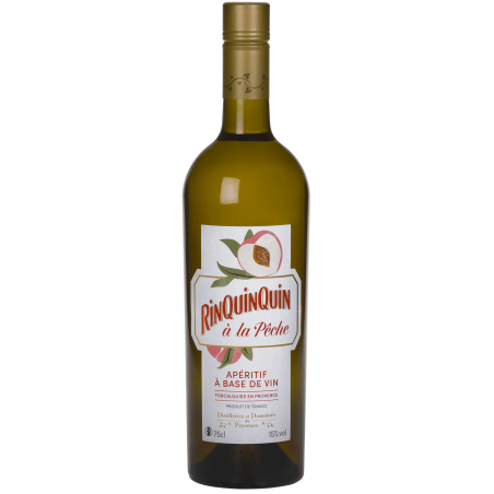 Rinquinquin à la Pêche - Apéritif Provençal Fruité 75cl | 15°