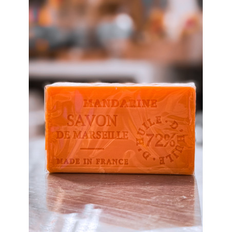 Savon parfumé Mandarine 100g – Extra-doux et naturel, fabriqué en Provence