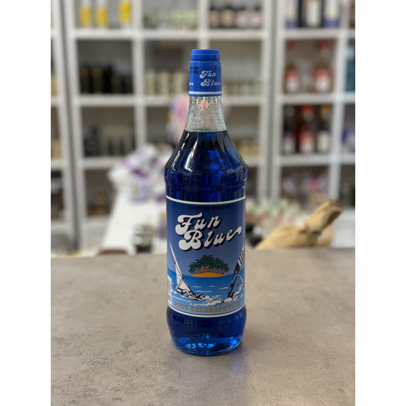 Fun Blue 1 Litre - Boisson Festive et Rafraîchissante - Maison Molinet