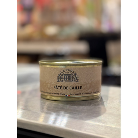 pâté de caille 130gr