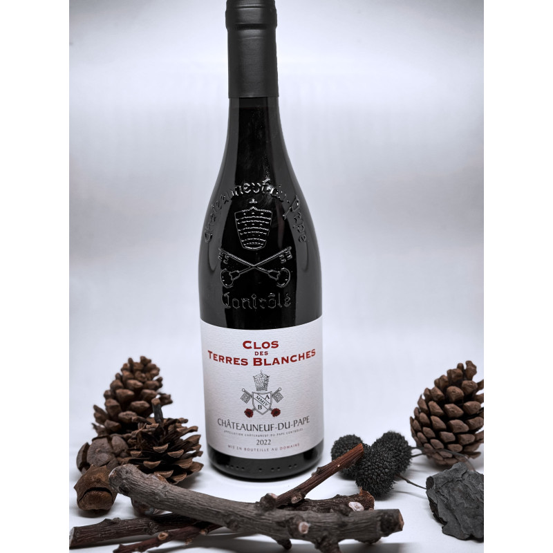 Clos des Terres Blanches 2022 -Châteauneuf-du-Pape Red Wine 75CL -  Rare & Exclusive Wine