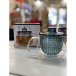 KINTO – Unimug 350 ml Blue, Yellow, and Red: Elegant Tea Infuser for Perfect Brewing