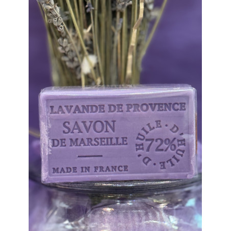 Savon 100g Fleurs de Lavande – Savon de Marseille 72% d'Huile