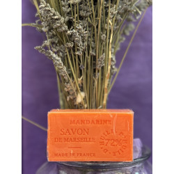 Savon parfumé Mandarine 100g – Extra-doux et naturel, fabriqué en Provence