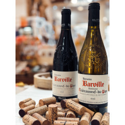 Domaine Barville Châteauneuf-du-Pape Rouge 2021 & Roussanne 2022 – Vin d'Exception