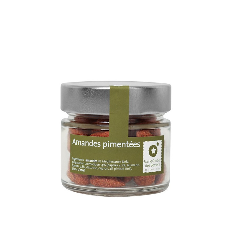 Amandes Pimentées (75 g) | Snack Épicé Gourmet