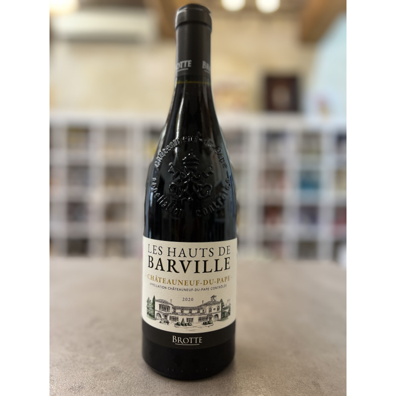 Châteauneuf-du-Pape Les Hauts de Barville Rouge 2022 - Maison Brotte, Vin AOC