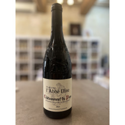 Châteauneuf du pape rouge 75cl Domaine l'Abbé Dîne