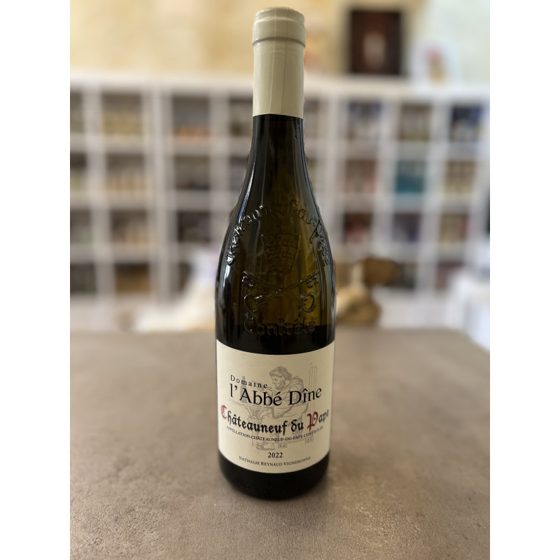 Châteauneuf du pape blanc 2022, 75 cl Domaine l'Abbé Dîne