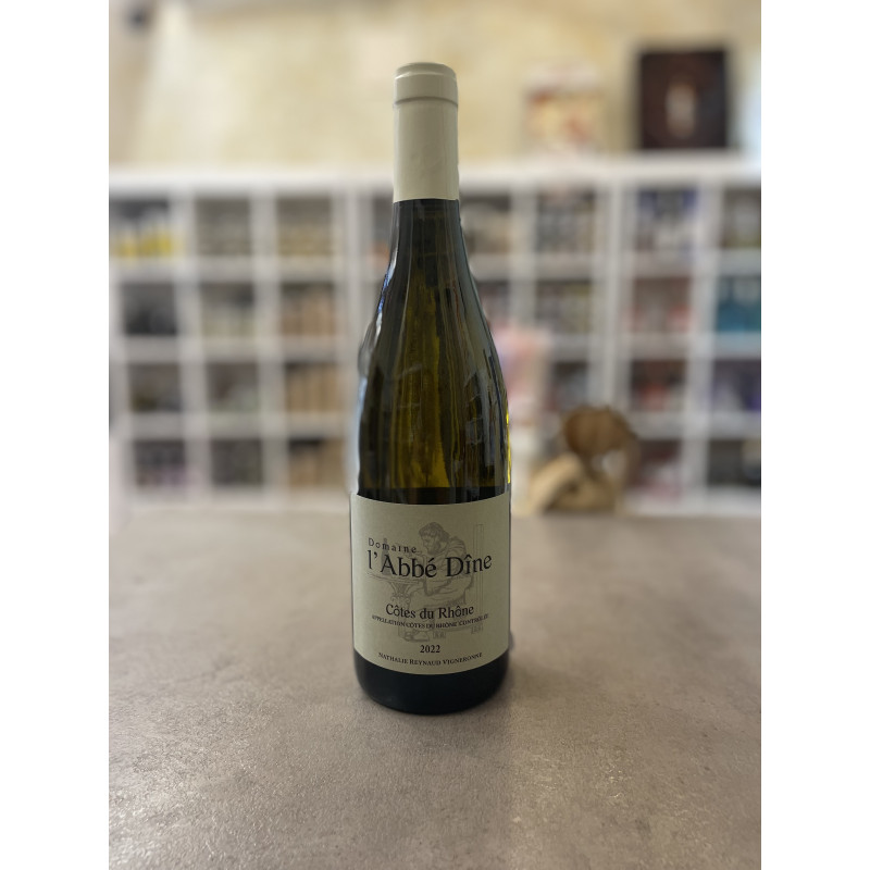 Côtes du Rhône Blanc 2022, 75cl - Domaine Abbé Dîne