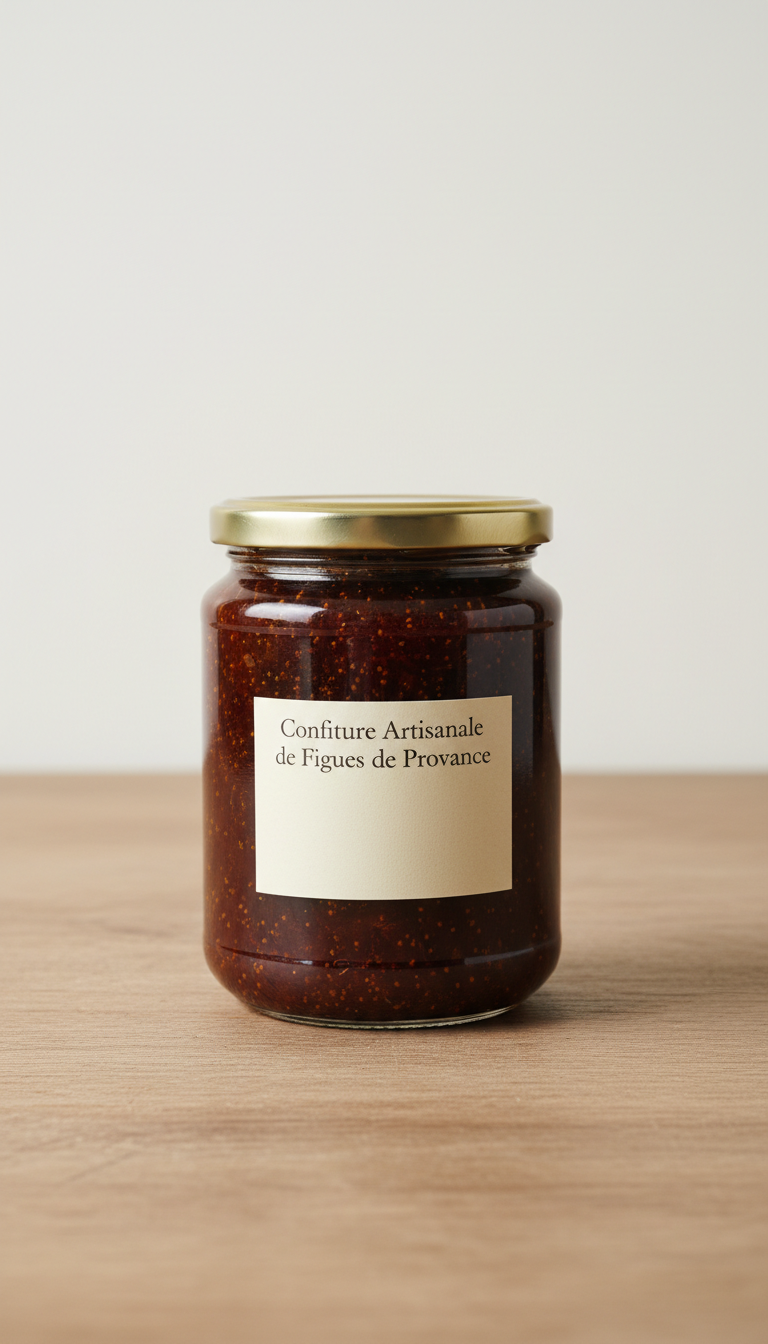 Confiture artisanale figues de Provence
