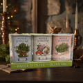Coffret Gourmet – 3 Huiles d’Olive Extra‑Vierge Aromatisées Maison Molinet