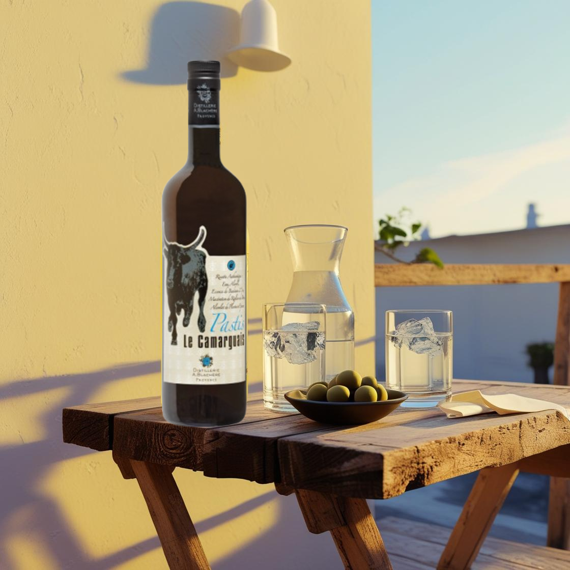 Pastis Le Camarguais 45 % - 70cl Maison Molinet