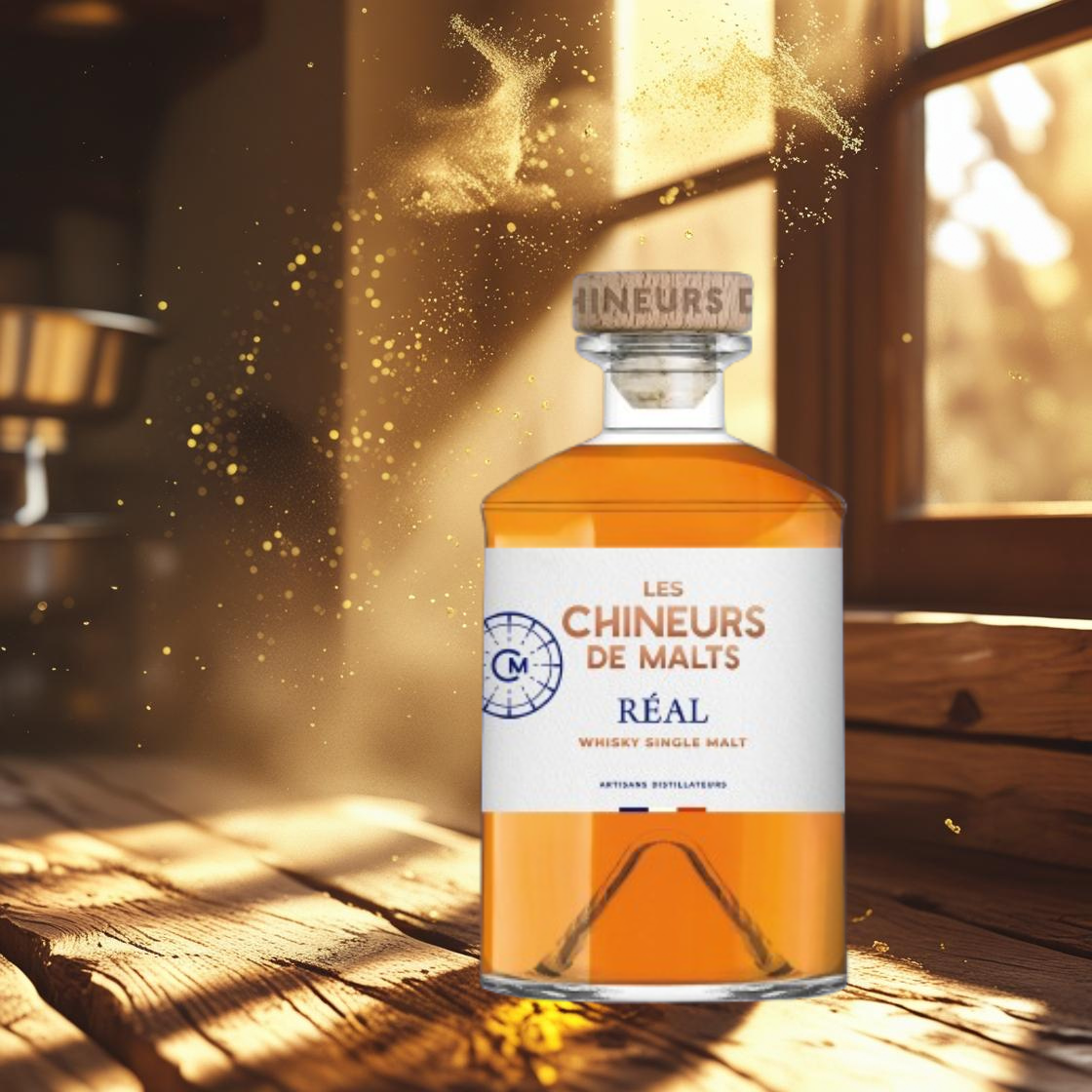 Réal 001 – Whisky Single Malt Français 46 % – 50 cl
