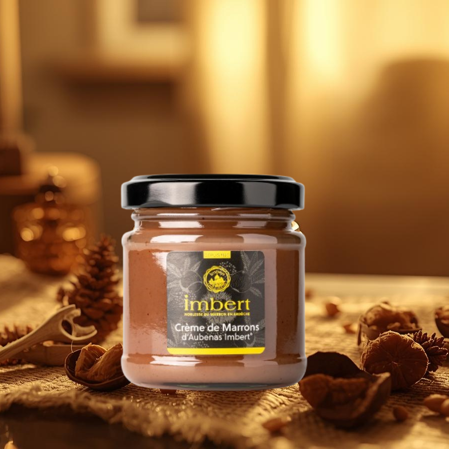 pot de crème de marrons 120grs Maison Molinet