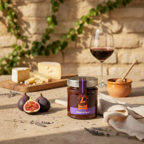 Confiture Trilogie de figues 240gr Maison Molinet