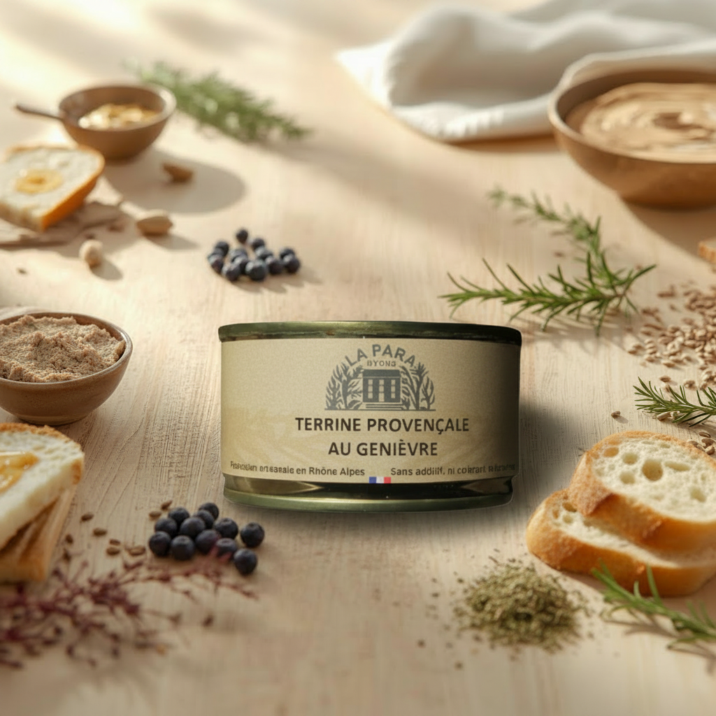 Terrine Provençale au Genèvre – 130 g Maison Molinet