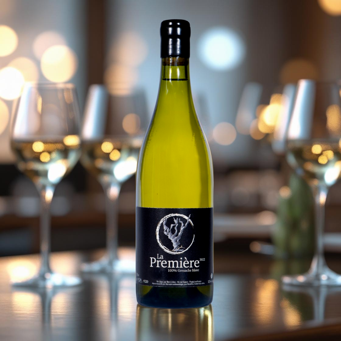 Ben & Vins – La Première Blanc 2024 – Vin de France – 75 cl