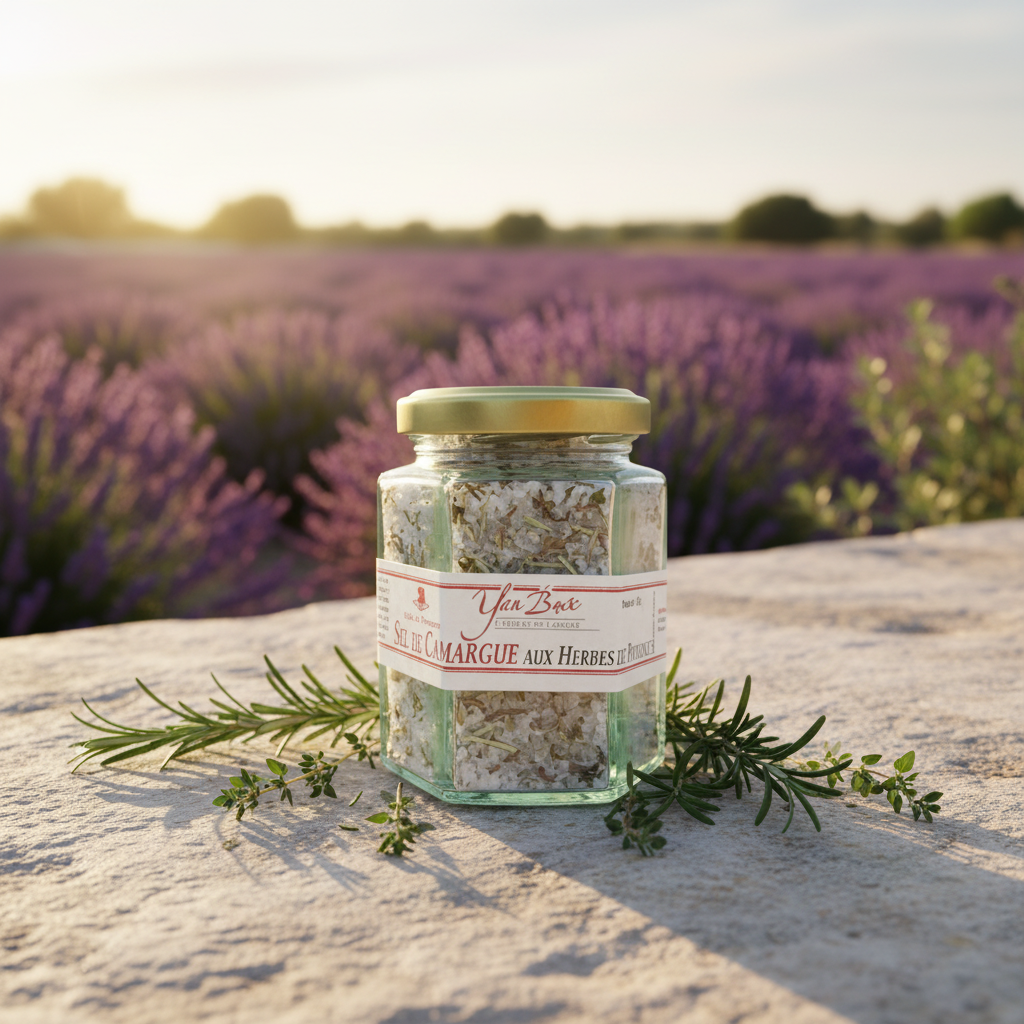 sel de camargue aux herbes de provence Maison Molinet