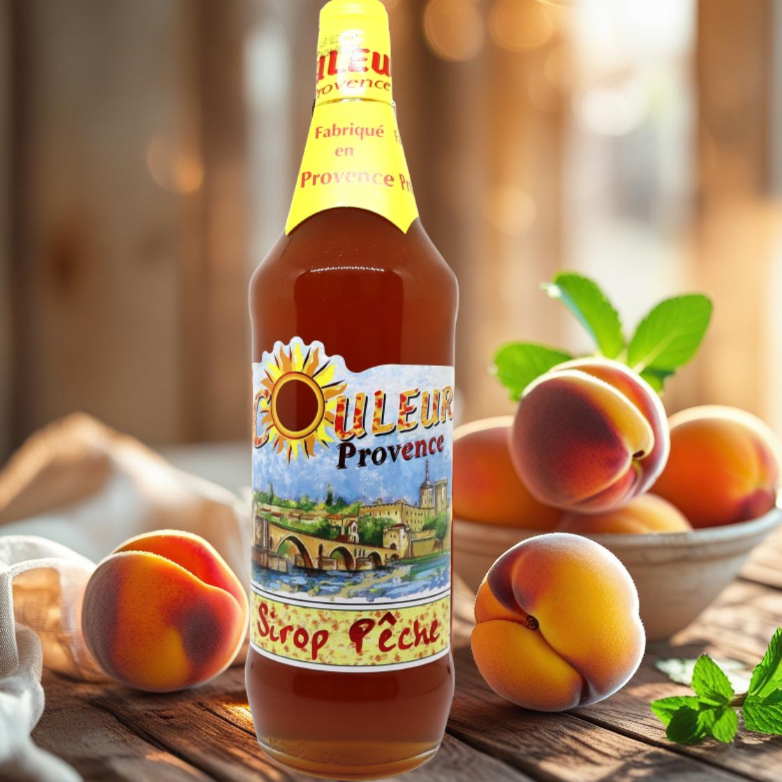 Sirop de Pêche 1L Maison Molinet