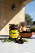Olives Noires AOP aux Herbes de Provence – Pot 220 g Maison Molinet