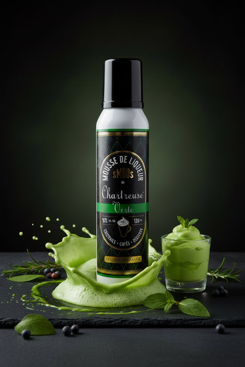 Mousse de Liqueur Chartreuse 120ml 16% Maison Molinet
