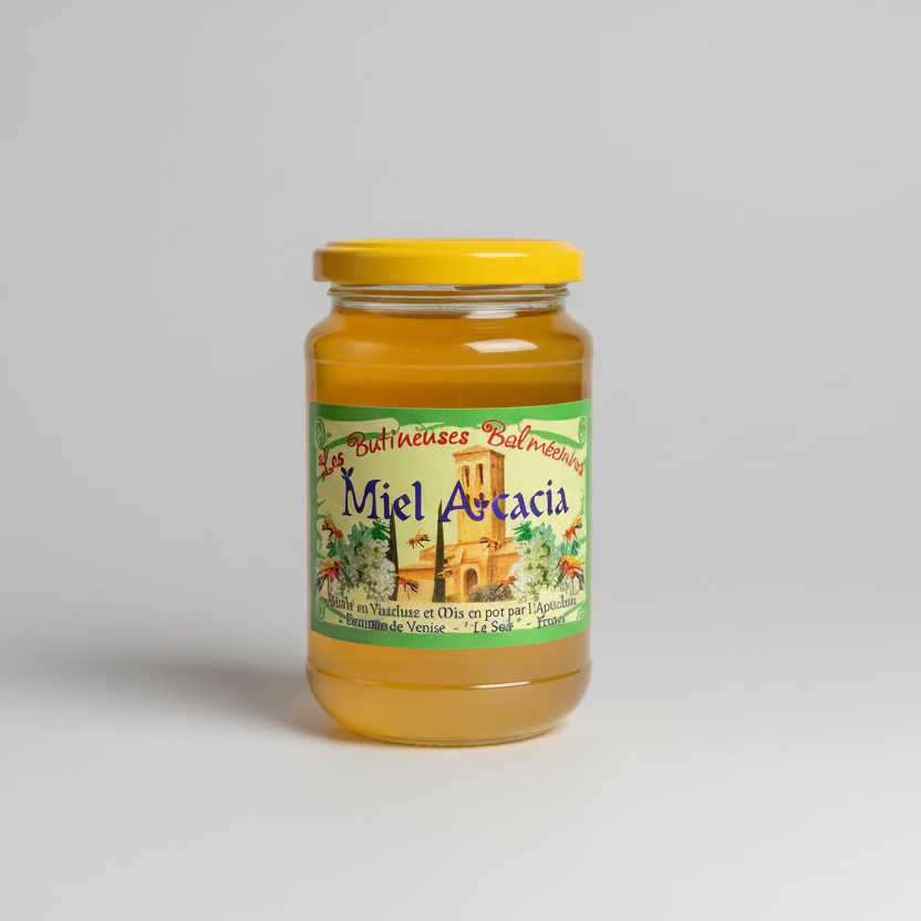 Miel d'Acacia-500gr Maison Molinet