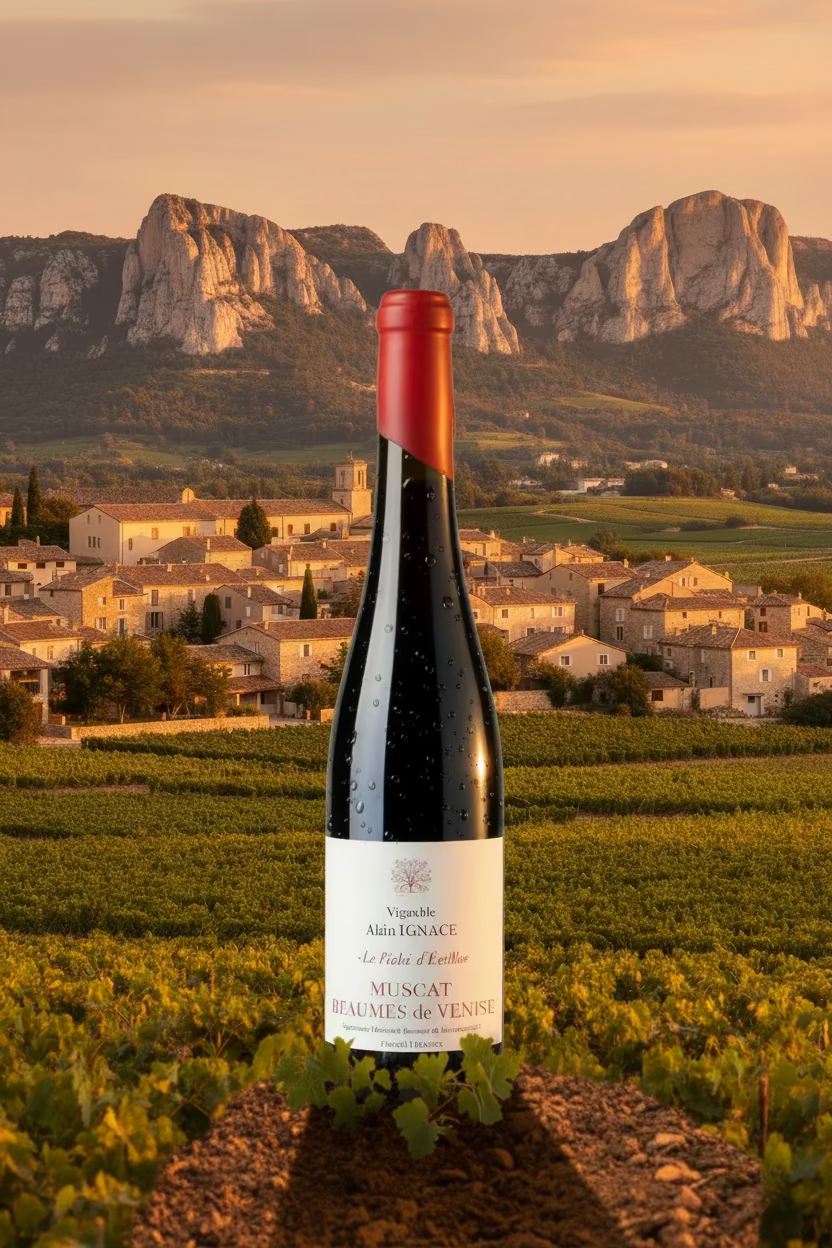 Muscat Beaumes de Venise Rouge Le Péché d'Émilie – Alain Ignace Maison Molinet