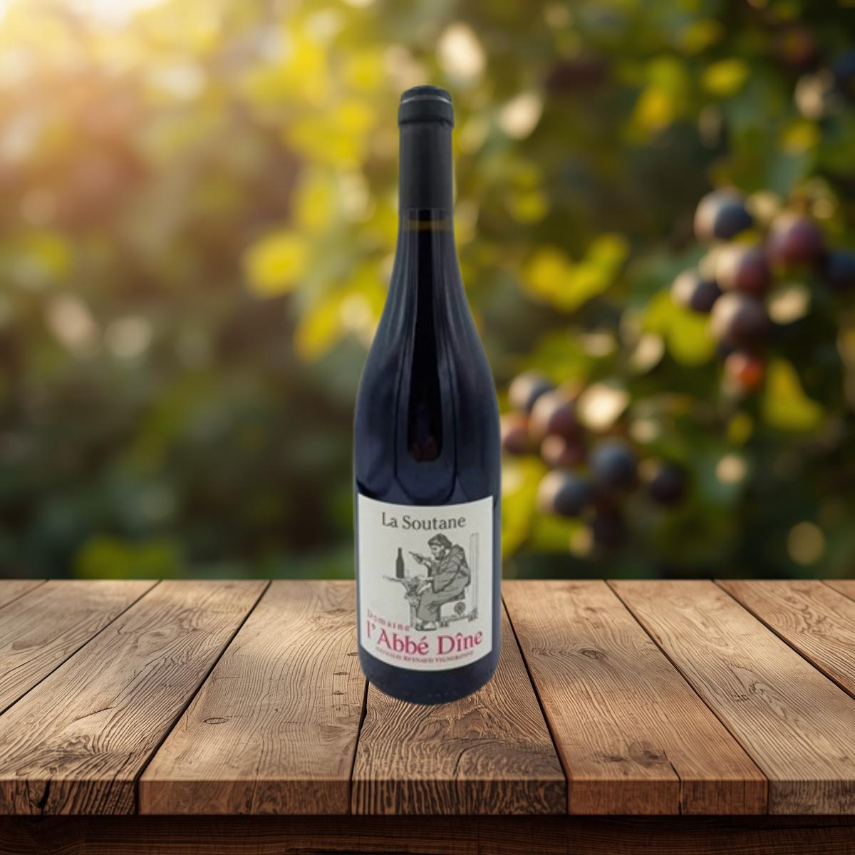 Domaine L’Abbé-Dîne · La Soutane 2024 • Vin de Pays Rouge (75 cl)