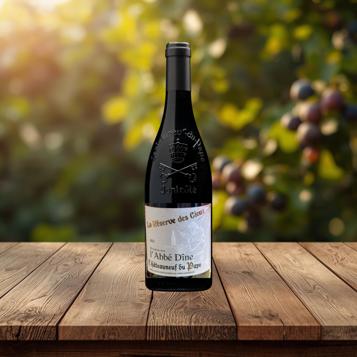 Domaine L’Abbé‑Dîne · Réserve des Cieux 2022 • Châteauneuf‑du‑Pape Rouge