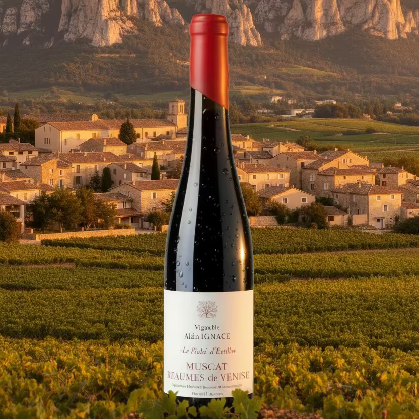 Muscat Beaumes de Venise Rouge Le Péché d'Émilie – Alain Ignace Maison Molinet