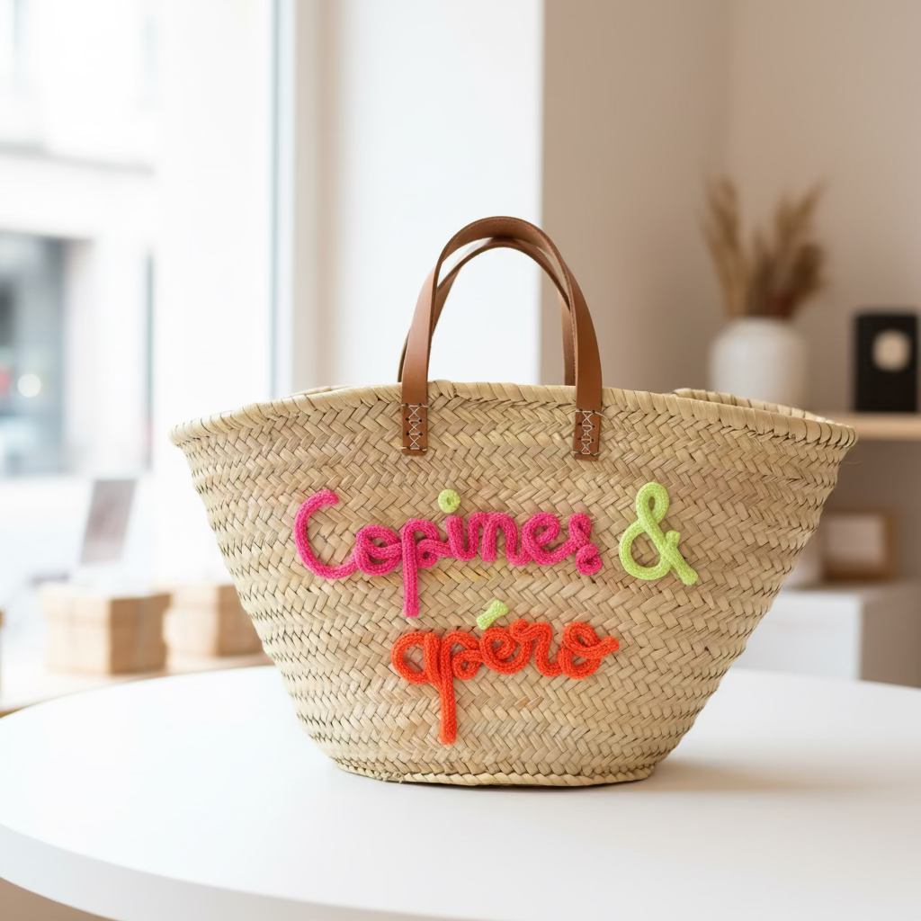 Sac Palmier Personnaliser Maison Molinet