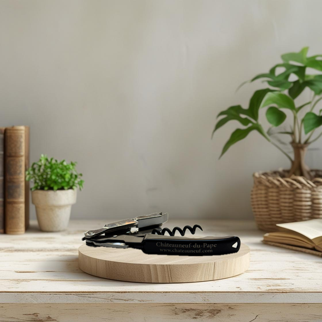 Tire‑Bouchon Coutale – Sérigraphie Châteauneuf‑du‑Pape Maison Molinet