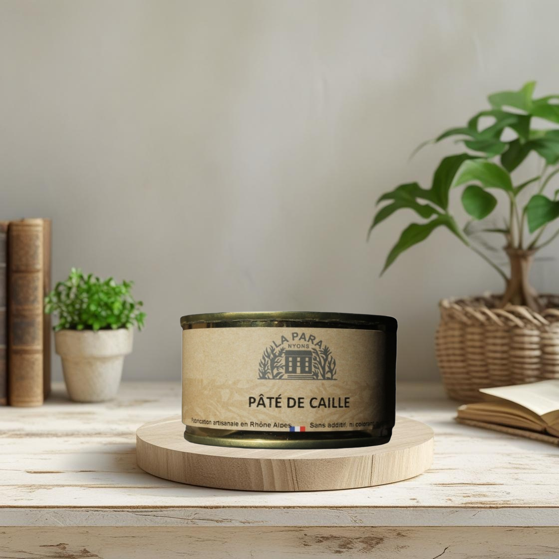 pâté de caille 130gr Maison Molinet