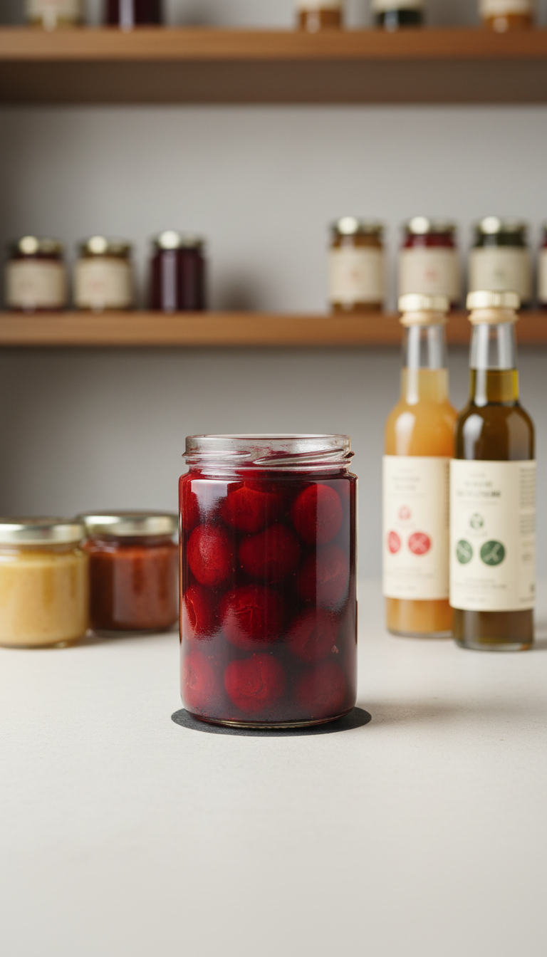 Confit de cerise noire artisanal