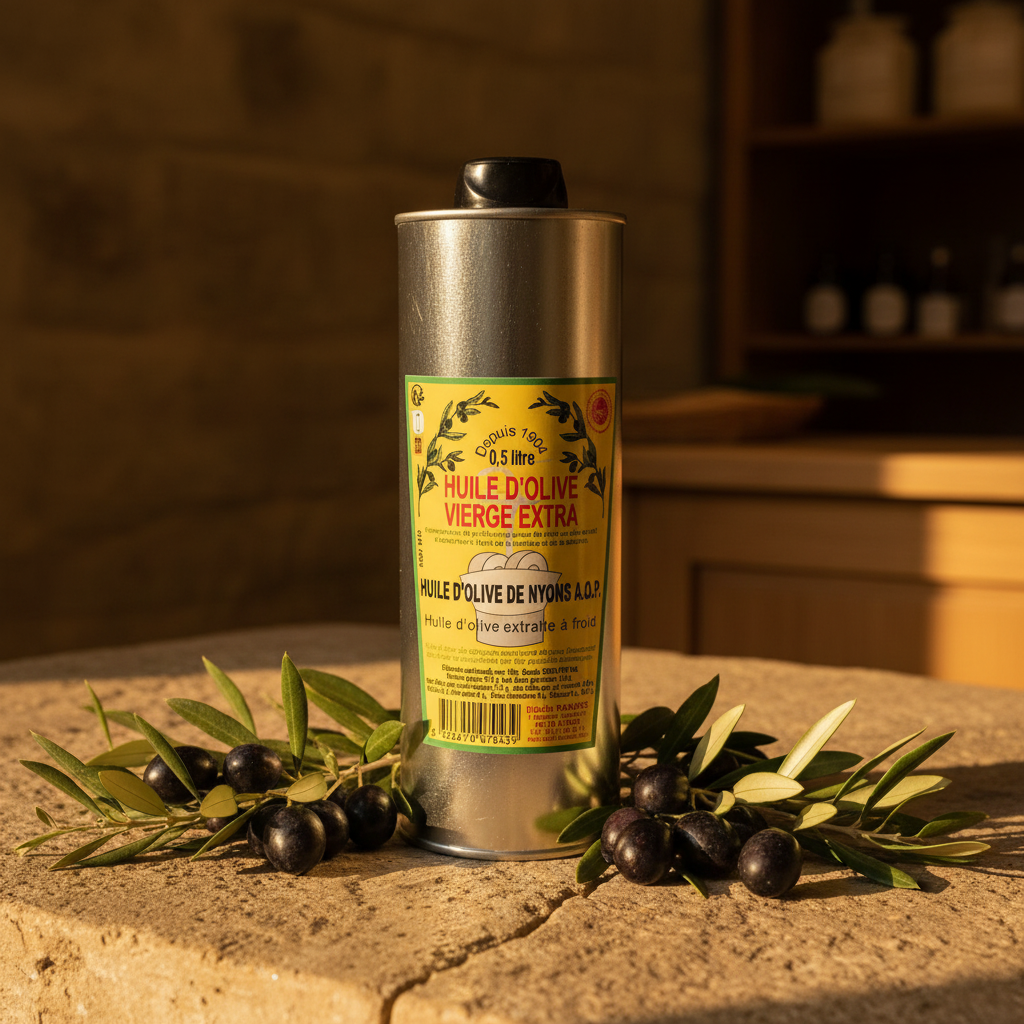 Huile d'Olive de Nyons AOP – Bidon 50 cl