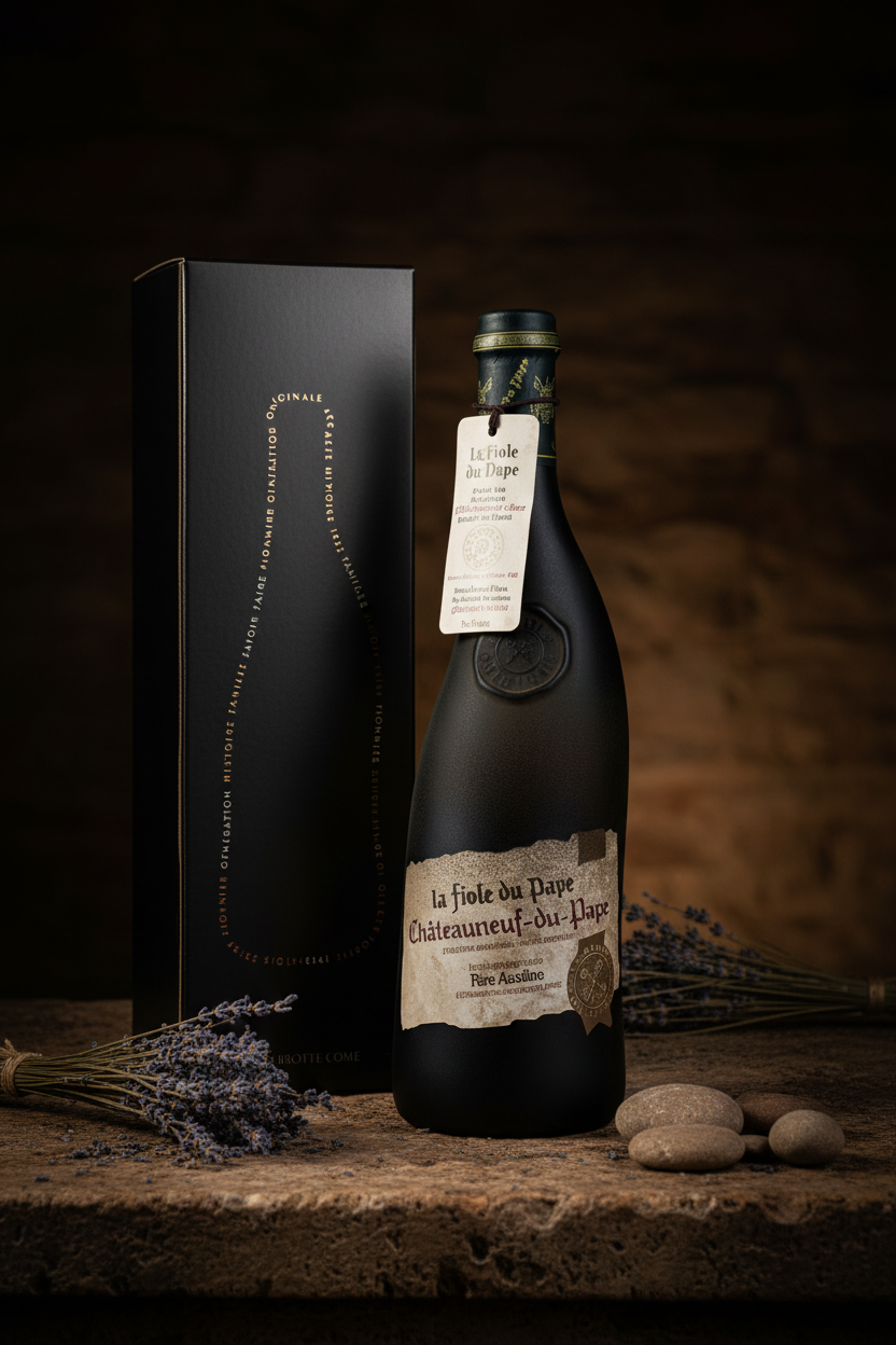 La Fiole du Pape – Châteauneuf-du-Pape Rouge avec Étui