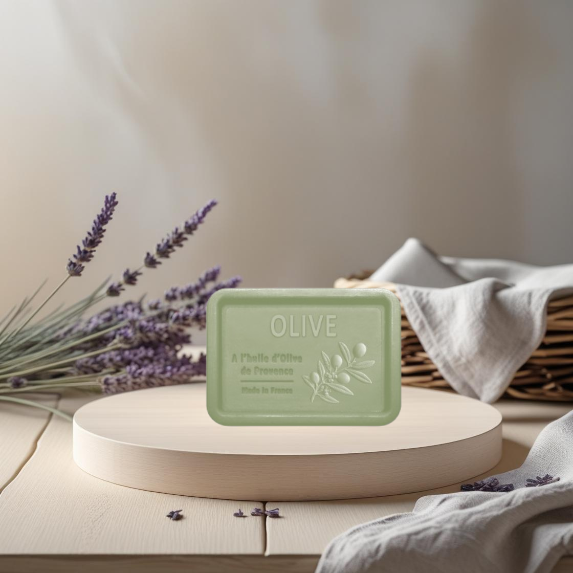 Savon “Olive” – 120 g – Savon de Marseille Maison Molinet