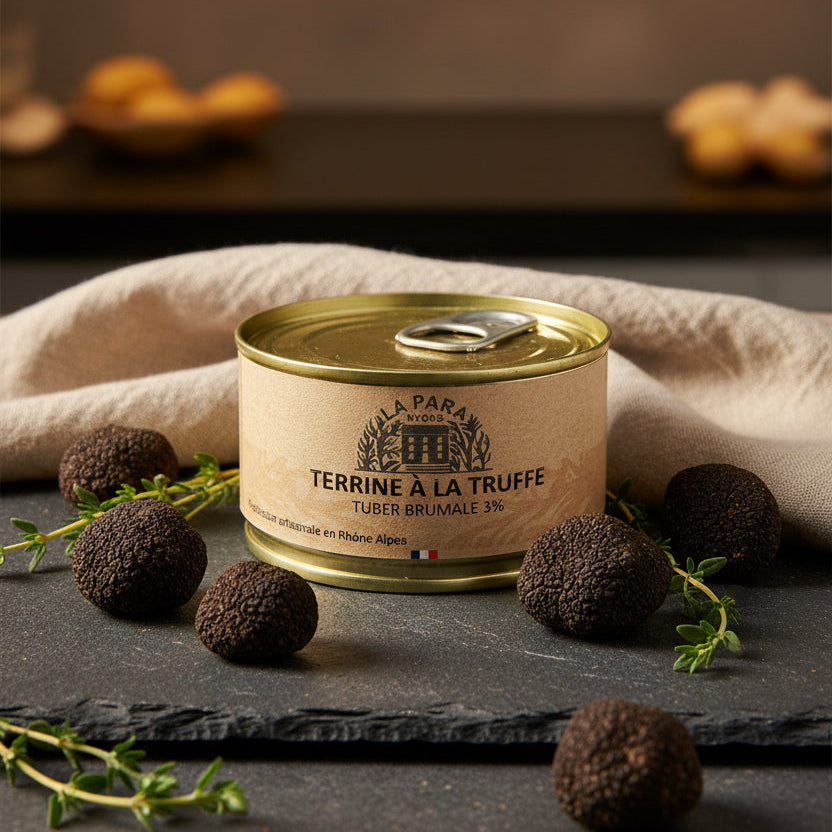 Terrine mit schwarzem Trüffel – 130 g